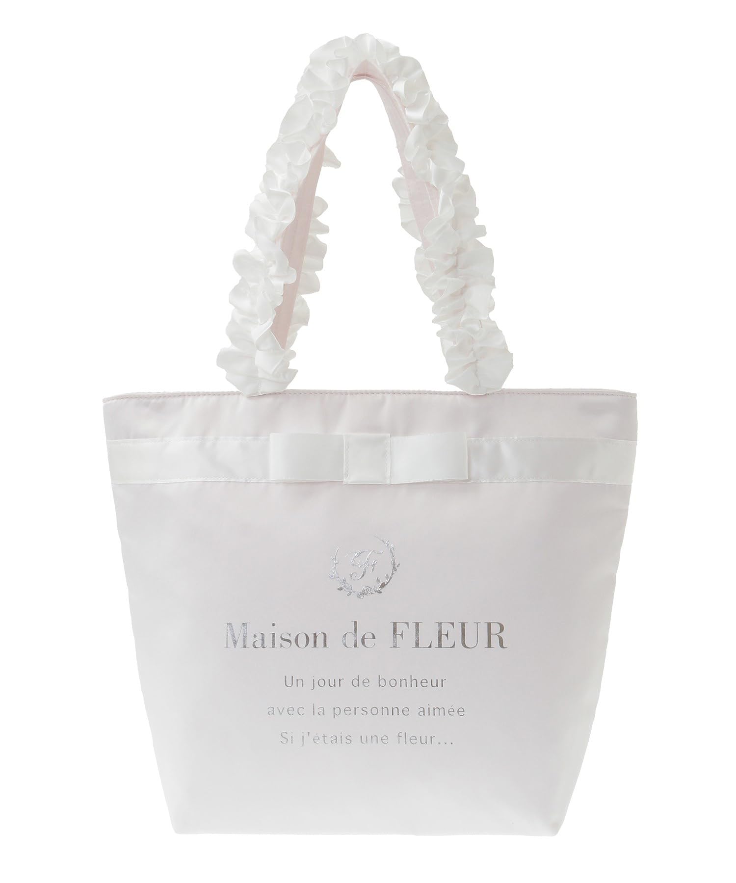 Amazon | Maison de FLEUR(メゾン ド フルール) ブランドロゴフリル