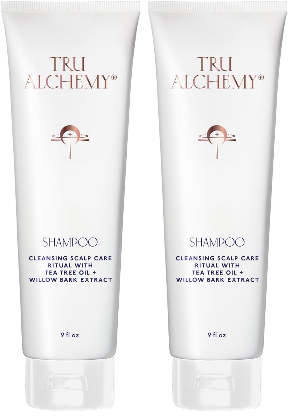 Shampoo for Growth, Volume & Scalp Health | Naturally-Derived with Tea Tree & Peppermint Oil plus Keratin & Saw Palmetto | Sulfate & Paraben Free | 9 Fl Oz. (Pack of 2)