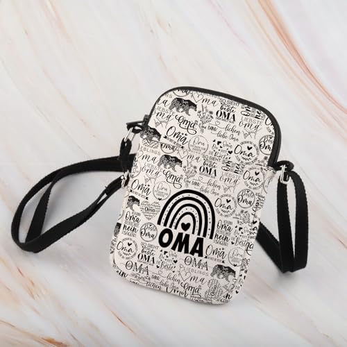 WCGXKO Mother’s Day Gift Grandma Birthday Gift Best Nana Lolli Granny Mimi Nanny Oma Nonna Grammy Gigi Ever Crossbody Bag3
