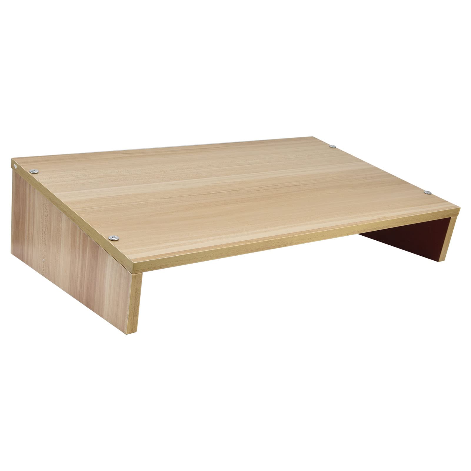 Aramox Stojak na Laptopa Uchwyt na Tablet z Litego Drewna 50 X 29,5 X 13 Cm Składany Stojak Laptopa Do Domowego Biura Do Nauki Czytanie Pisanie