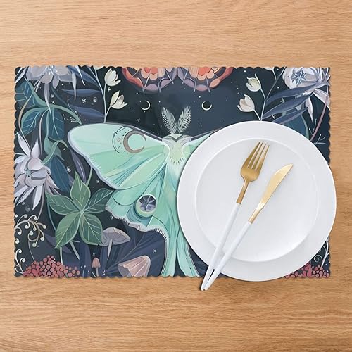 Beaux sets de table haut de gamme rectangulaires 30,5 x 45,7 cm lot de 6 - 8