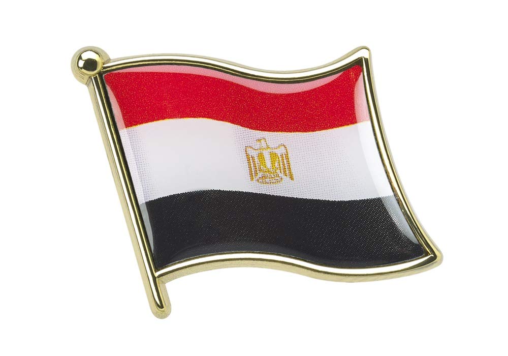 Spartan and the Green Egg Explorer Flag Pin: Egypt Flag