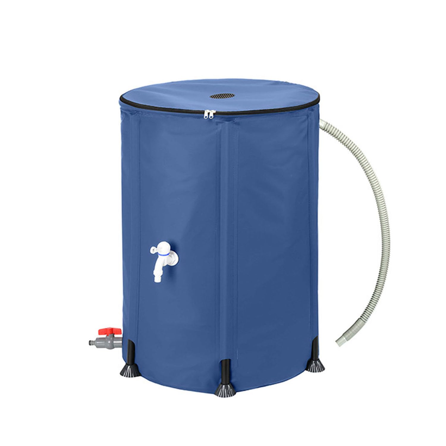 Sistema Plegable De Recolección De Agua De Lluvia Colector，Azul：160L | Sistema Plegable De Recolección De Agua De Lluvia, Barril de Agua de Lluvia, depósito portátil para almacenamiento