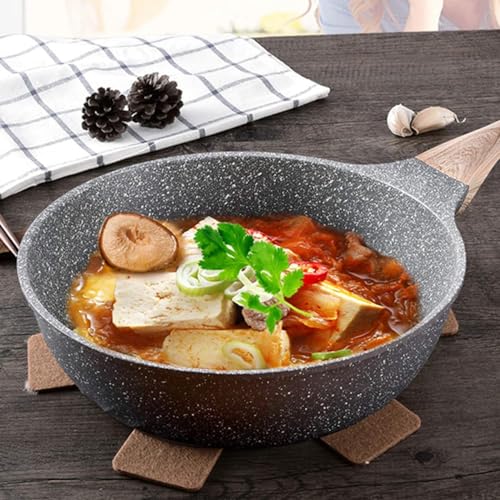 Wok antiadherente con tapa de vidrio y base inducción miniatura 4