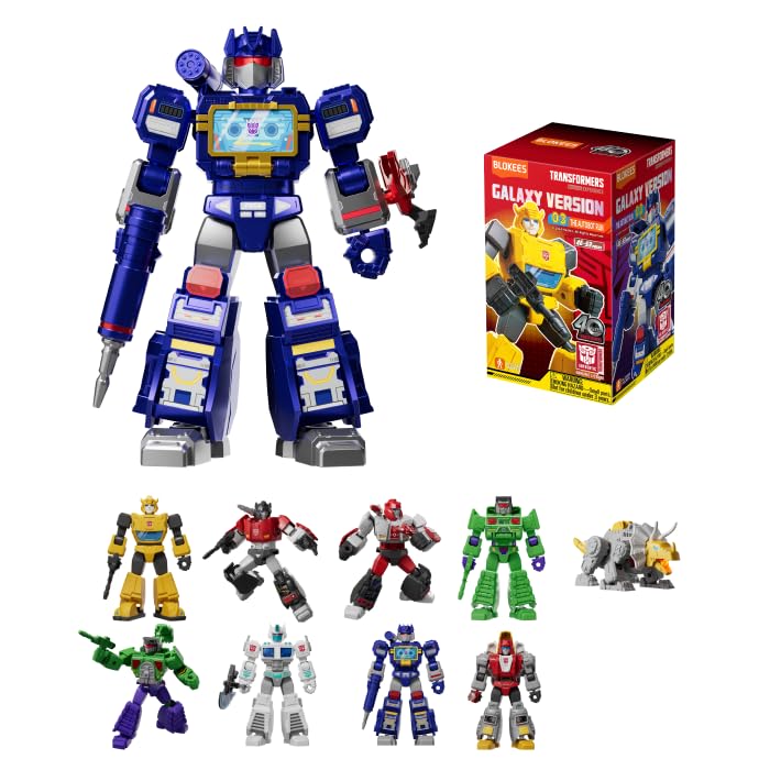 BLOKEES Transformers Galaxy Version 03 Autobot Run Model Set for Children Aged 12 and Above Surprise Snap Together Robot Moving Elements Collectible Model 1 of Multiple Models