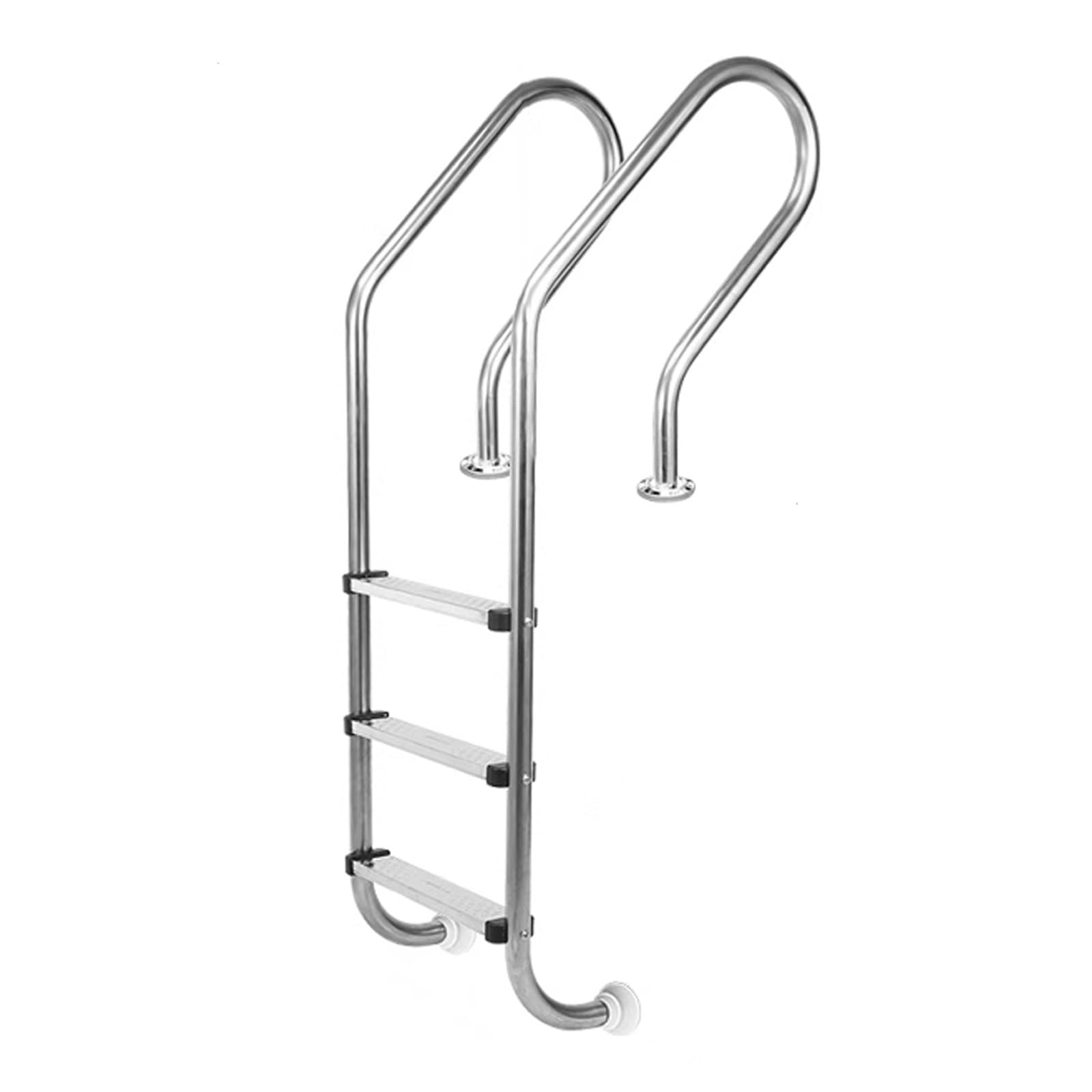 Échelle pour Piscine Hors-Sol ou Enterrée – Acier Inoxydable 304 Marches Antidérapantes, Échelle de Sécurité pour Piscine pour Piscine, Bateau