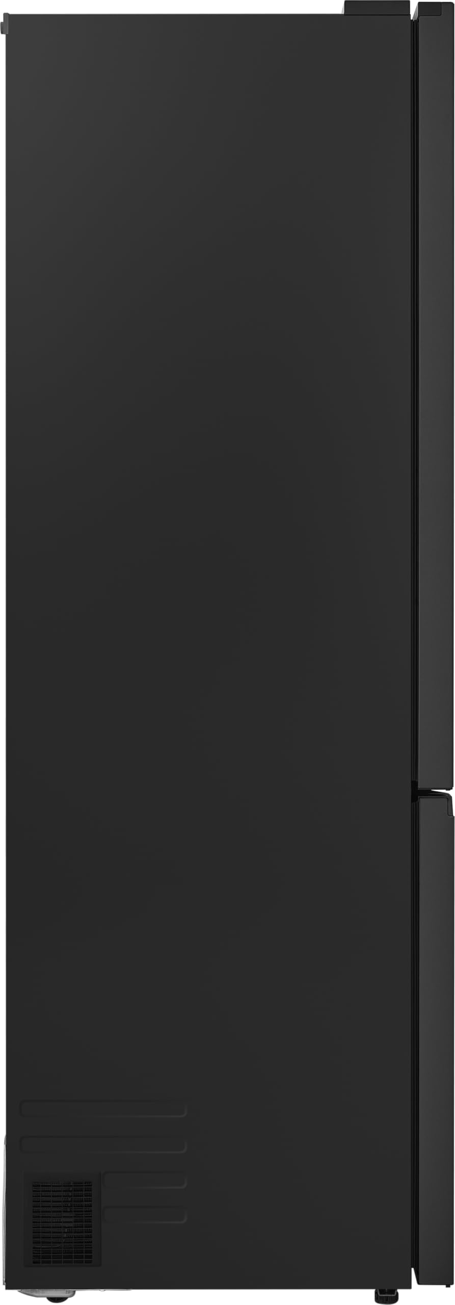 LG GBGW92GCEV Fit&Max Kühl-/Gefrierkombination (465 L, Energieklasse C) vollintegrierbar oder freistehend mit InstaView, FRESHConverter+, Total No Frost, MyBox, Schwarz