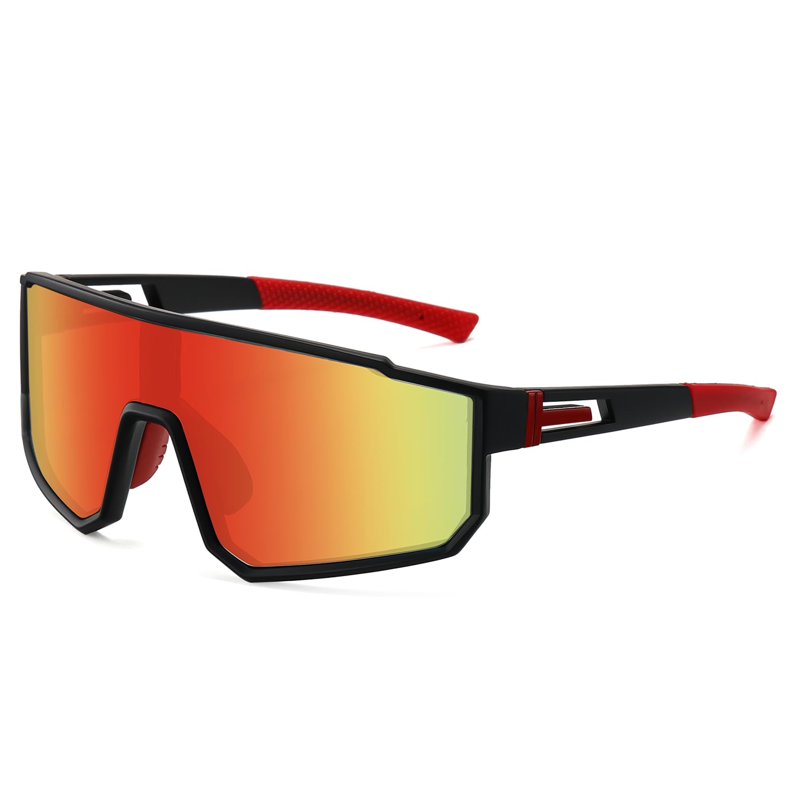 Occhiali Ciclismo Uomo Polarizzati - Veloci Occhiali da Sole per UV400 Bici Mountain Bike Moto Sportivi Corsa