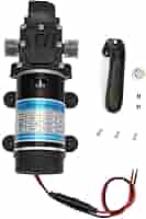 Pompa Acqua Alta Pressione 120W 10L/min - Autoadescante 12V/24V Per Idropulitrici E Irrigazione - Foto 8