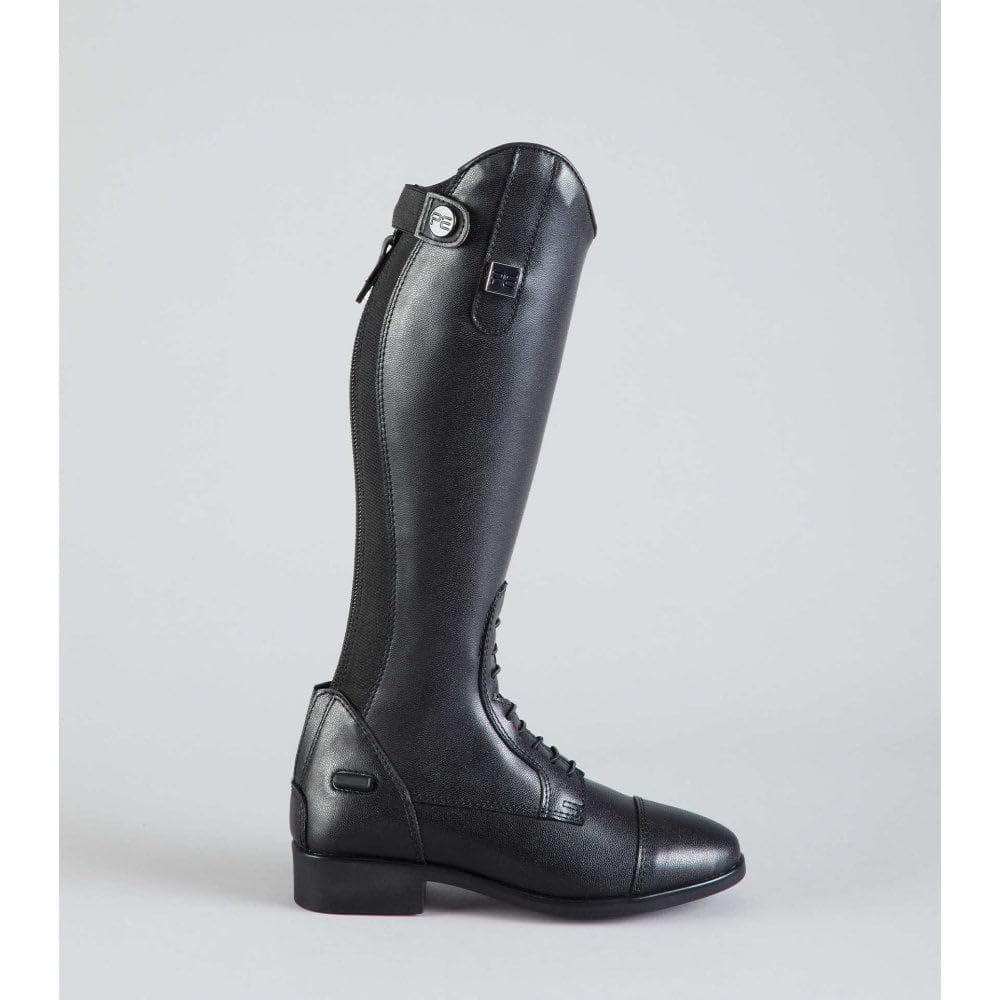 Premier Equine Anima Junior - Stivali da equitazione sintetici, colore: Nero