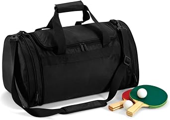 Quadra Sports Holdall Duffel Bag - 32 Liters (One Size) (Black)