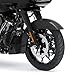 Wrap-Around Front Fender for Harley Street Glide 2014-Up Road Glide 2015-UP, Plastic (Carbon Fiber)
