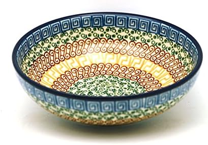 Polish Pottery Bowl - Contemporary Salad - Autumn