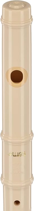 Aulos C-Fife QuerFlute Symphony Mod.C-21 ivory, double hole, with pocket, off-white (700130)