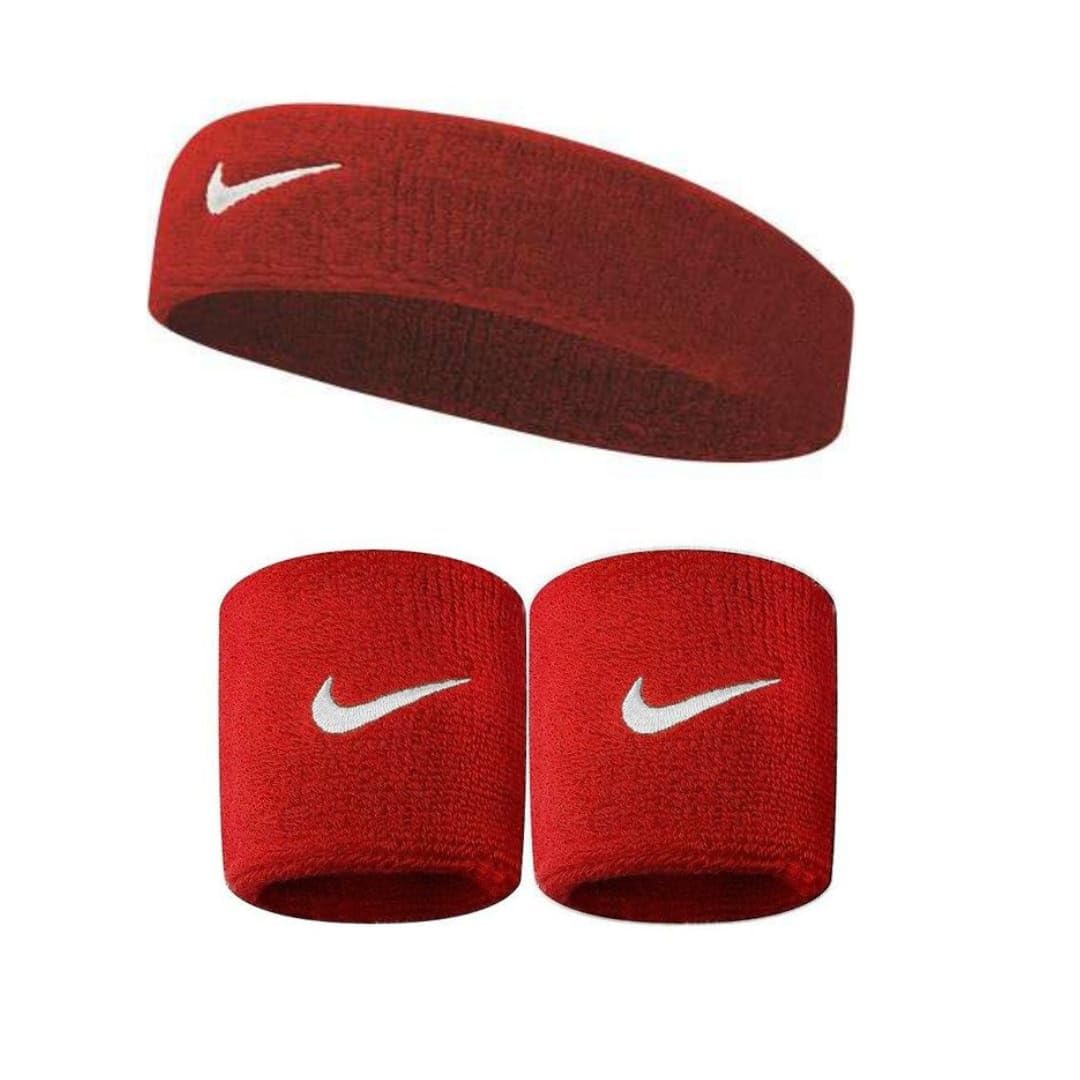 V N Traders Moisture Wicking and Non-Slip Exercise Workout Cotton Headband and Wrist Band for Men and Women (Red, 1 Pair) (B0CSPR73R9) Amazon Price History, Amazon Price Tracker