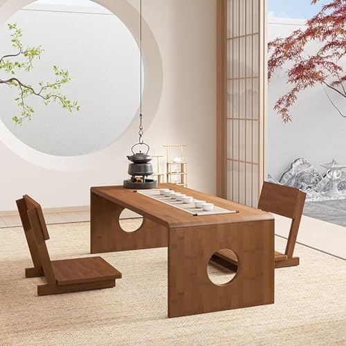 Table basse pliable bambou robuste pour remédier au manque d'espace