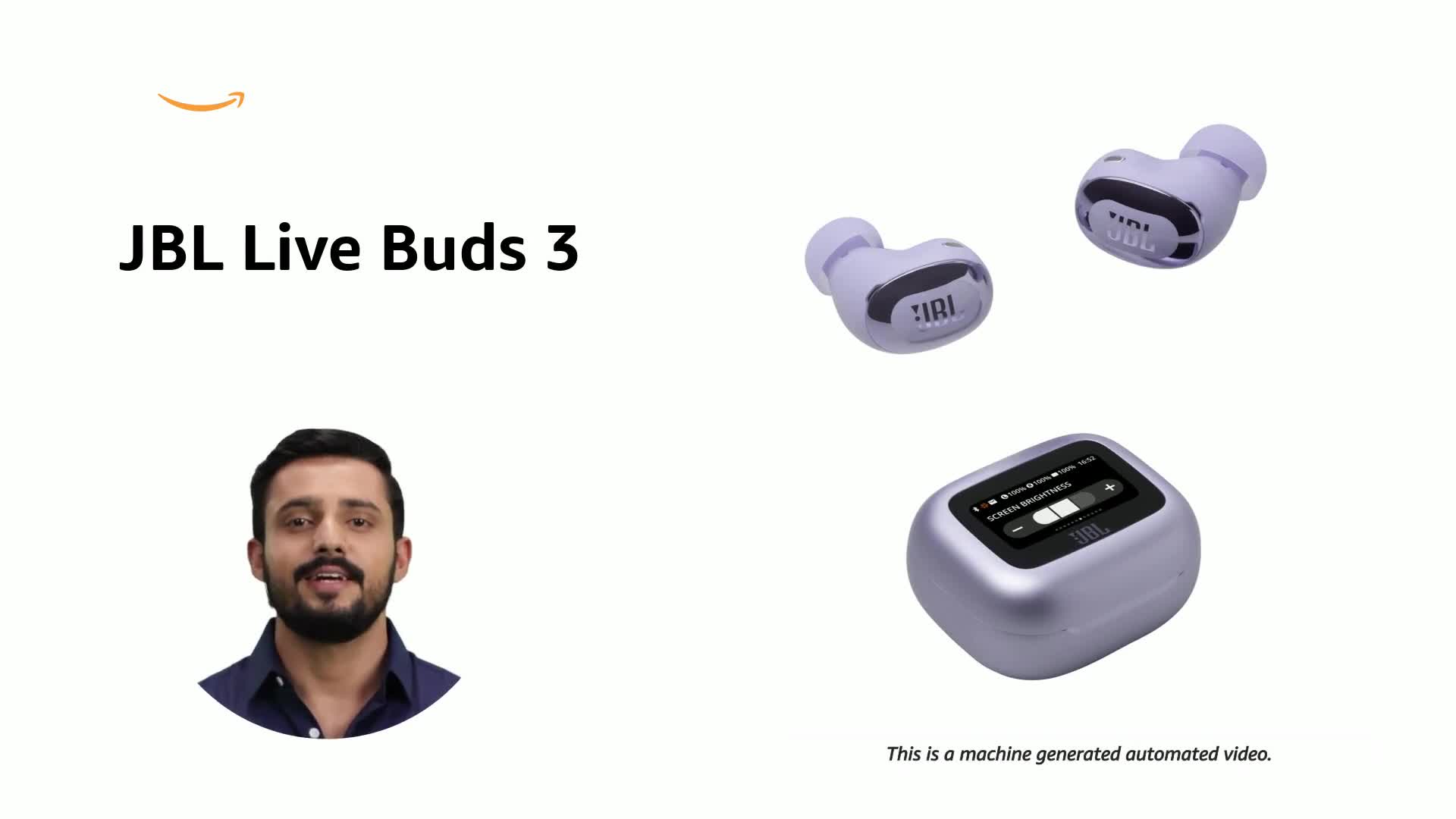 JBL New Launch Live Buds 3, Hi-Res Audio True ANC TWS, Smart Case