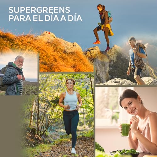 Espirulina y chlorella para complementar tu dieta, 1800 mg en cápsulas veganas 3