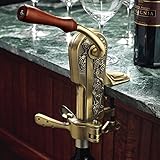 Wine Enthusiast Legacy Corkscrew, Antique Bronze
