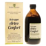 Sciroppo Artro Confort, integratore articolazioni Naturale con glucosamina, condroitina ed estratto di artiglio del diavolo, favorisce il benessere di cartilagine ed articolazioni, 1 Flacone Da 500ml