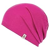 beanie pinky's Webtyp: gestrickt Roeckl Damen Calais Light Bamboo Beanie-Mütze, pink, Einheitsgröße