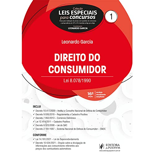 Leis Especiais Para Concursos - Direito do Consumidor