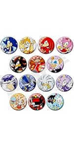 Amazon.co.jp: 『ソニック × シャドウ TOKYO MISSION』缶バッジ2個