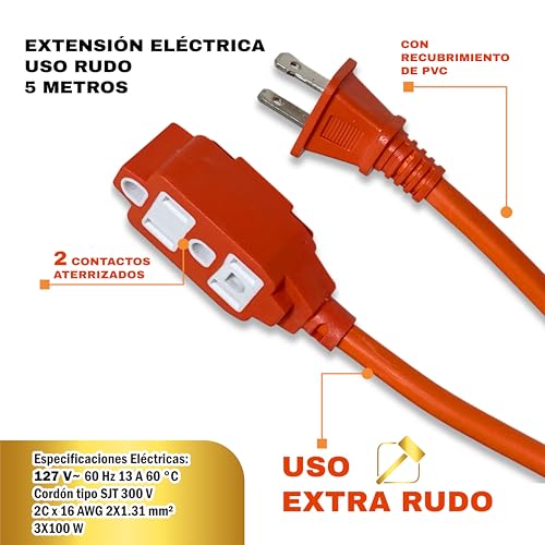 Cable de uso rudo para extensión 17 Imagen adicional