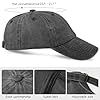 Initlove Kids Baseball Cap Adjustable Sun Hat for Girls Boys Outdoor Activities Black #2