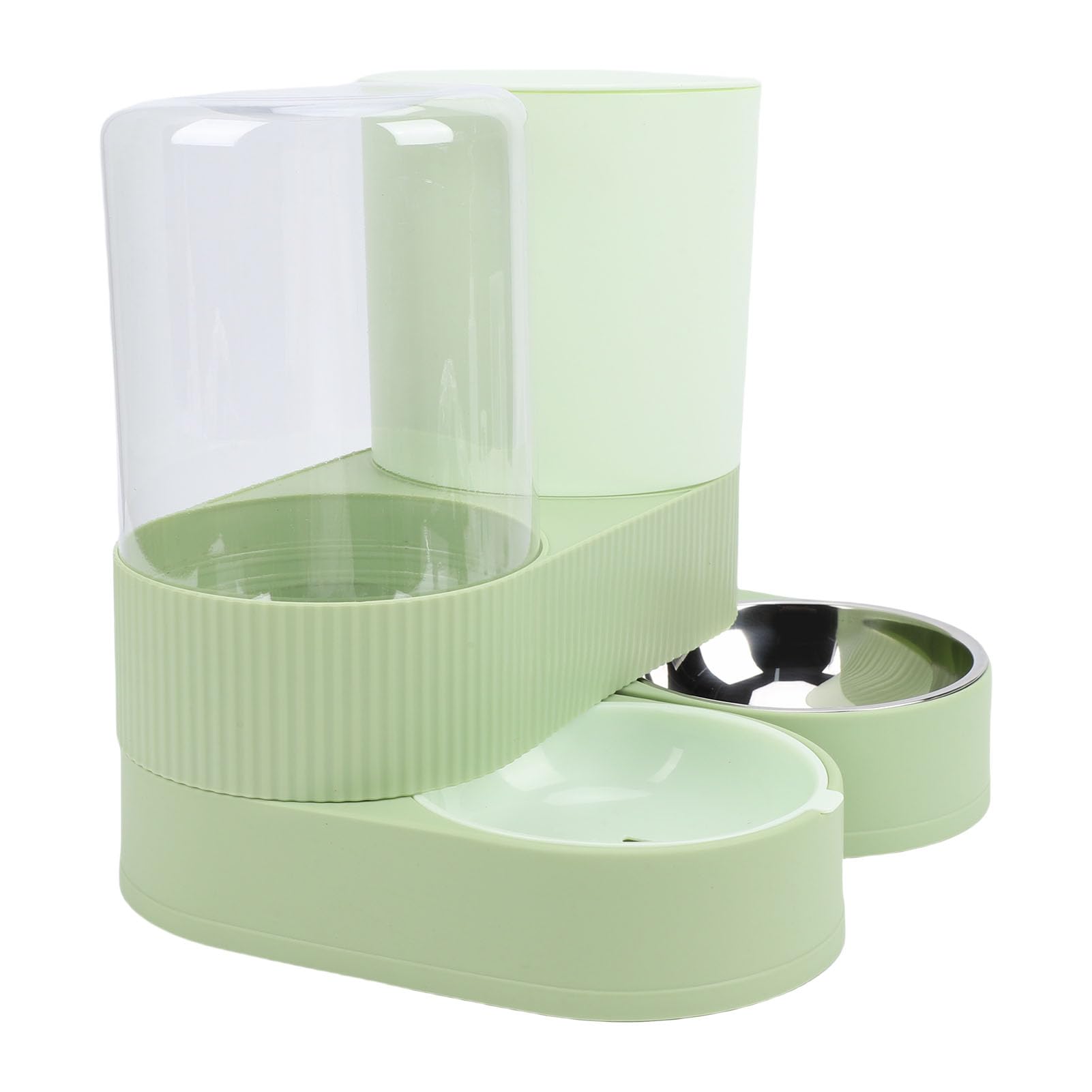 Mangeoire automatique pour chat et distributeur d'eau 2 en 1 grande capacité
