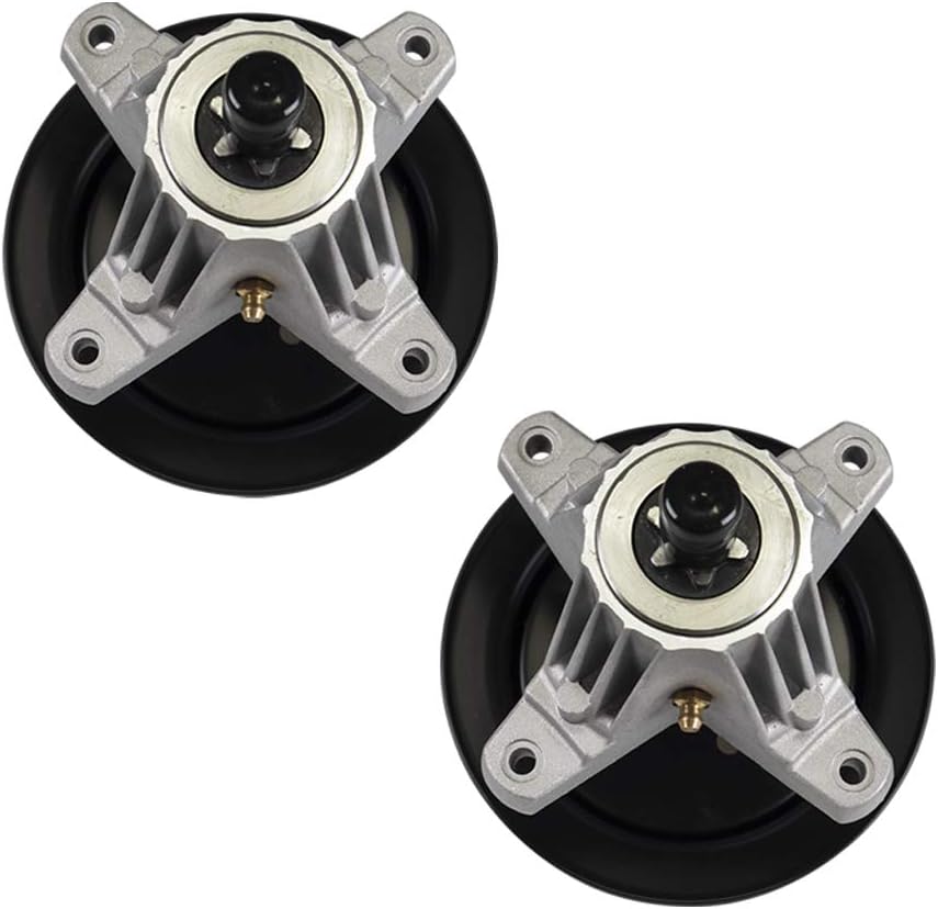8TEN Spindle High Lift Blade Kit for MTD Cub Cadet Troy Bilt 42 inch Deck RZT L42 S42 SX42 LT1500 LTX1040 LTX1042
