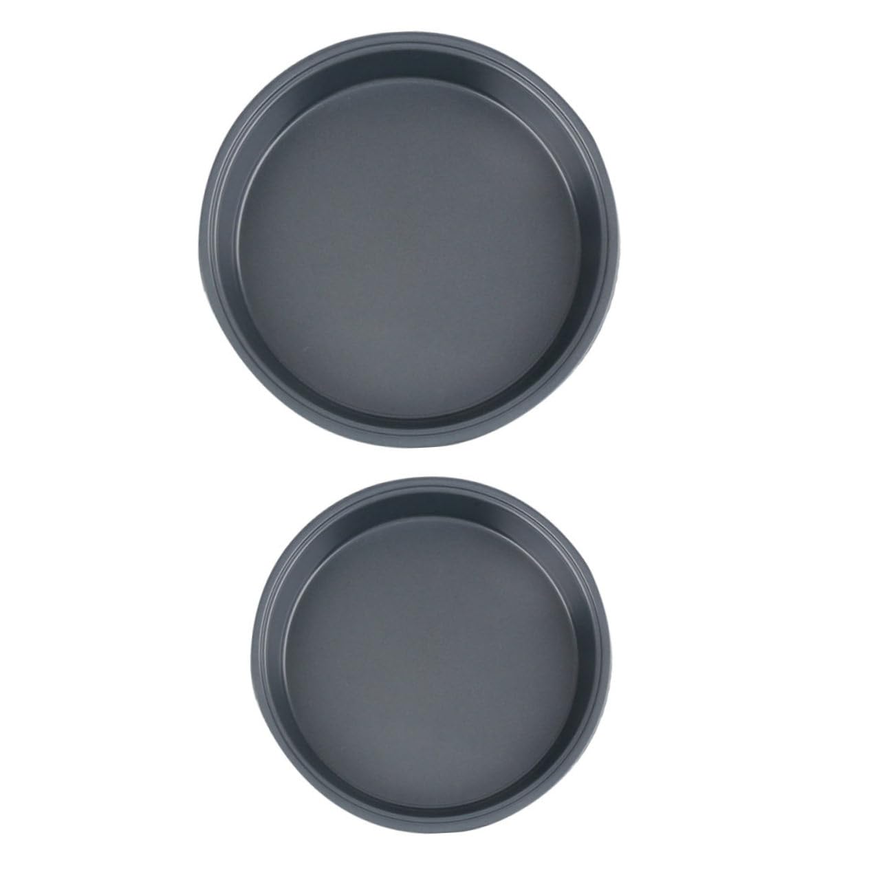 OKUMEYR 2Pcs Non Stick Pizza Baking Pans Bakeware for Home Kitchen for Pizza Steak and More