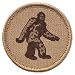 Bigfoot Patrol Patch - 2" Diameter Round Embroidered Patch (Sew-on)