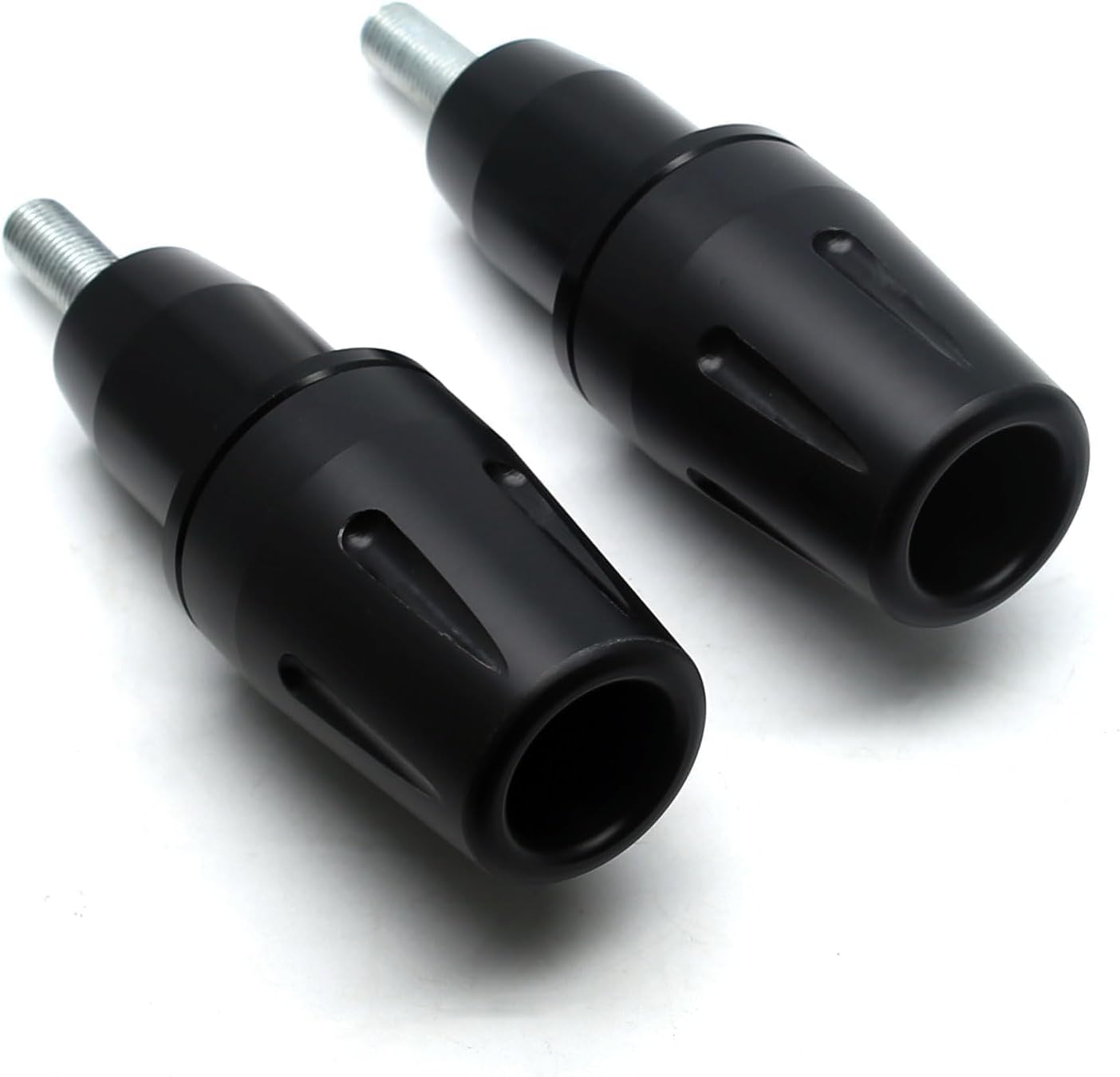 MZS Motorcycle Frame Sliders Compatible with MT07 MT-07 FZ07 FZ-07 XSR 700 XSR700 2014-2025, Falling Crash Protector Guards No Cut Kits Black