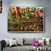 AiEiIiOiUi The New Pond in The Tiergarten Berlin Painting by Lovis Corinth Diamond Painting Kits for Adults Diamond Art DIY Arts Craft for Home Wall Decor Birthday Gifts #1