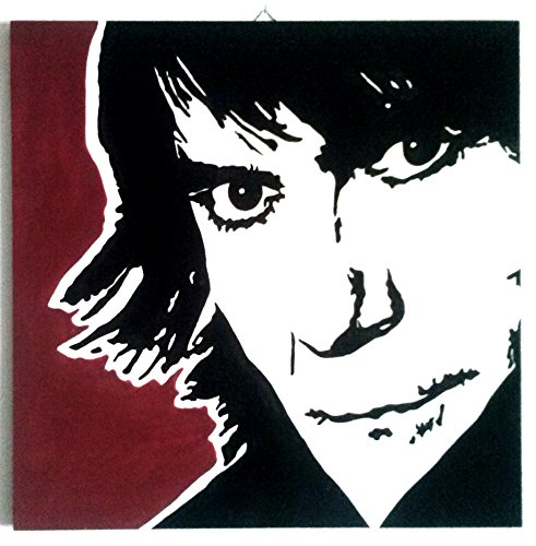 RENATO ZERO QUADRO MODERNO PANNELLO LEGNO MDF