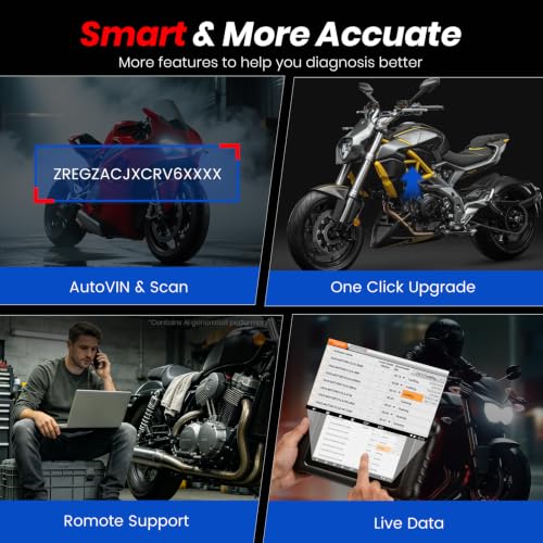 ANCEL MT700 Motorcycle OBD2 Scanner