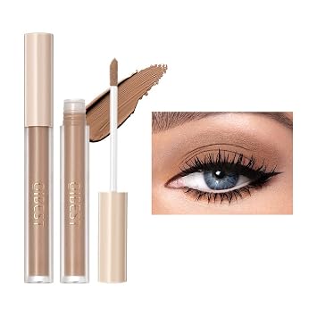 Matte Eyeshadow liquid Long Lasting High-pigmented Eye shadow Gel Eye Makeup Matte Brown