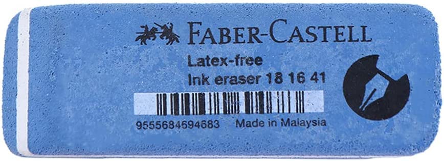 JJLFresheners 1PC Frosted Eraser (Large) Pen-Style Erasers Stationery Special Eraser Office Supplies Sand Eraser Gel Pen Fountain Pen Ink Pen Eraser Clean Students Correction Supplies