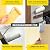 Luigi's 4-inch Small Paint Roller Set - Roller Sets for Painting - Paint Rollers and Trays Sets - Mini Gloss or Paint - Foam Small Roller and Tray Kit - Roller Brush for Painting - 6 Pack