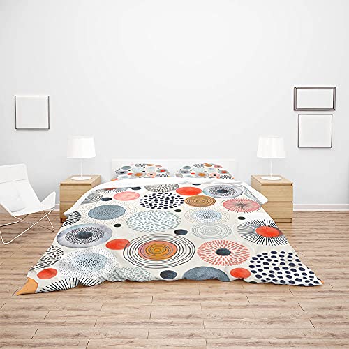 Conjunto de capa de edredom de microfibra ultramacia, conjunto de 3 peças, coleção de roupa de cama