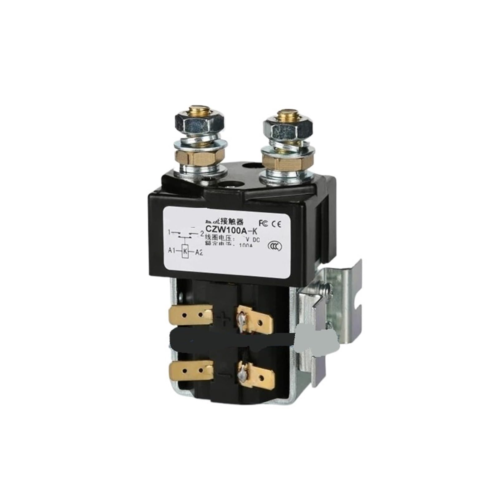 Contacteur à verrouillage magnétique 100A CZW100A-K 48VDC - 3