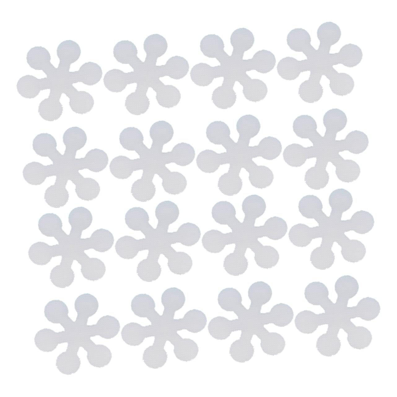 Cabilock 20 Pcs Snowflake Bath Tub Non-Slip Stickers Boys and Girls Bath Tub Accessories Non-Slip Shower Strips for Bathroom