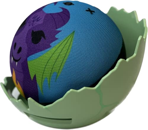 Echo Dot (5th Gen, 2022 release) Kids | Designed for kids, with parental controls | Dragon |& the Dragon Egg Stand - image 5