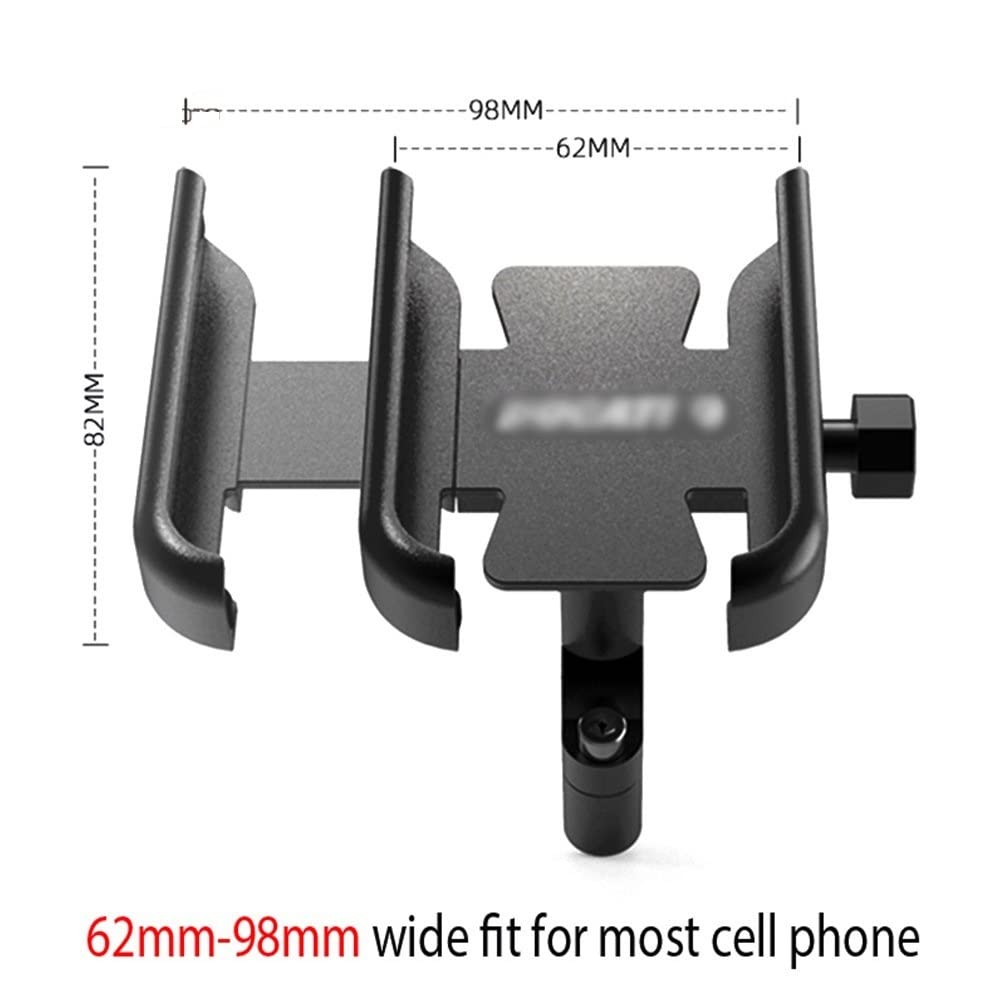 Kierownica Motocykla CNC Uchwyt Na Telefon Komórkowy Stojak Na GPS Dla DUCATI Dla Monster 696 796 795 821 Uchwyt Na Telefon Komórkowy Uchwyt do nawigacji na telefon motocykla(2)