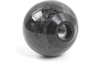 Forged Carbon Fiber Shift Knob - An Uncommon Black Sphere of Shifting Perfection
