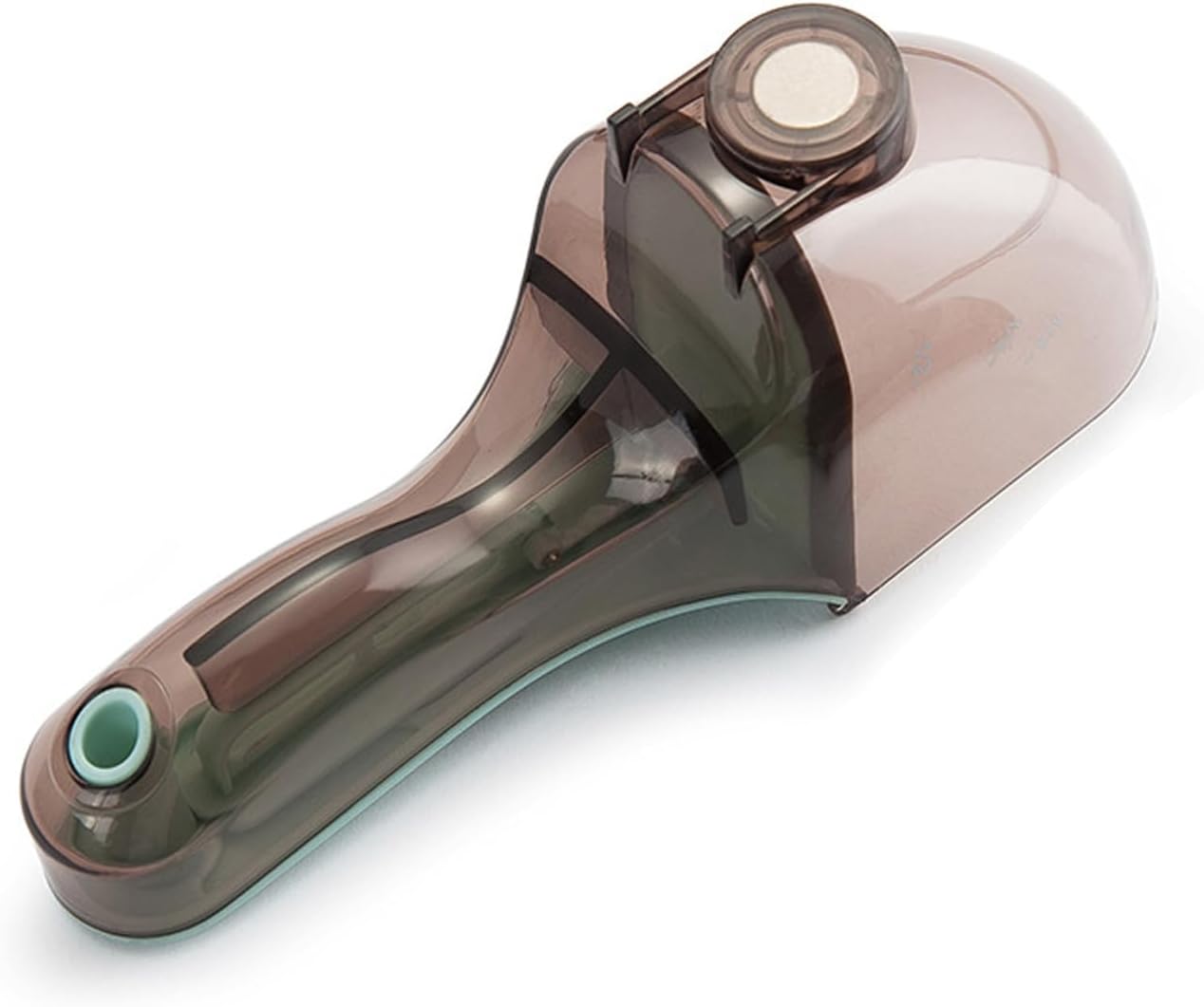 Multi-Functional Adjustable Measuring Scoop with Scale, Dog/Cat Food Measuring Scoop 1/2 Cup 1/3 Cup 1/4 Cup/1~4 Oz/30~130 Ml Pet Food Measuring Cup，Animal Food Scoop