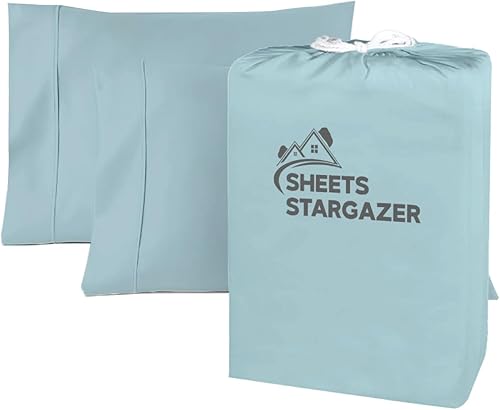 Miniatura 9 de Juego de 4 fundas de almohada de 1000 hilos 100% algodón egipcio, 100% algodón de fibra larga, transpirable, suave tejido satinado, fundas de