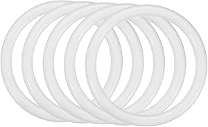 Amazon.com: PATIKIL 2 Inch Dream Catcher Rings, 5 Pcs Plastic Macrame ...