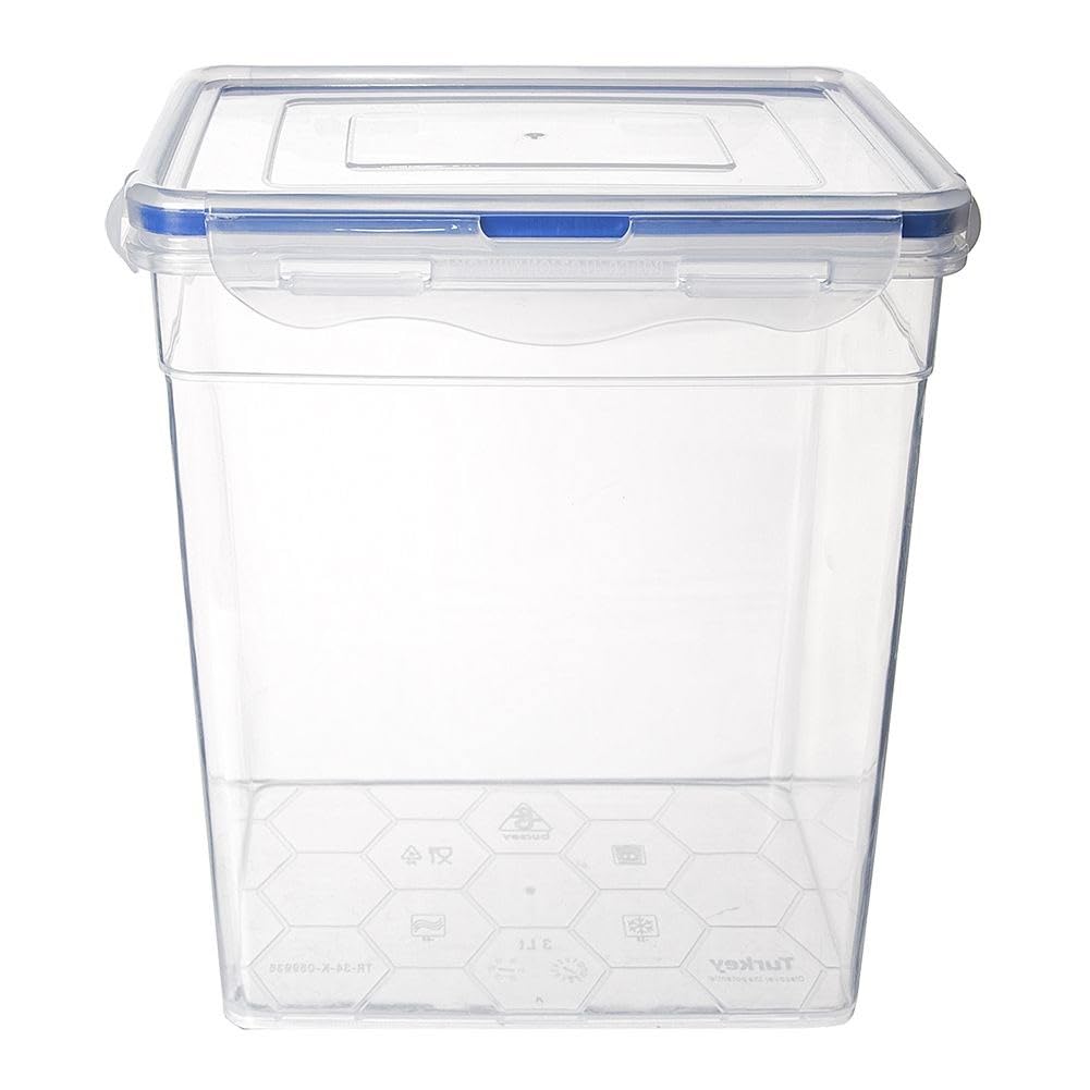 Orion Group Scatola Portaoggetti Con Coperchio 7,5L, Contenitore Alimentare In Plastica Trasparente, Organizer Per Cucina E Dispensa